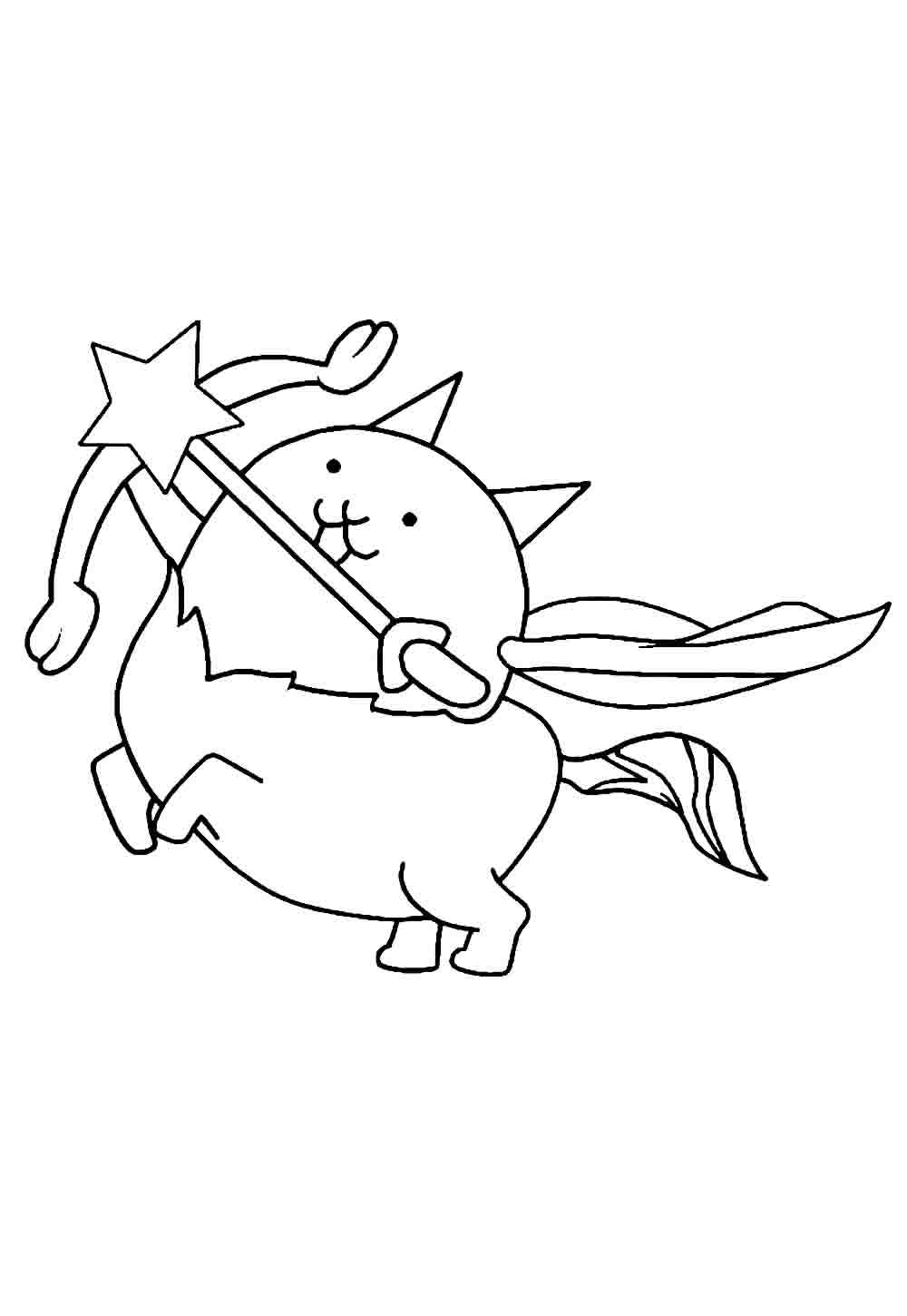 Desenhos de Battle Kitty para Colorir e Pintar