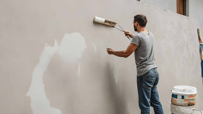 Como pintar muro da casa
