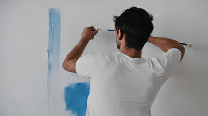 Pintando parede
