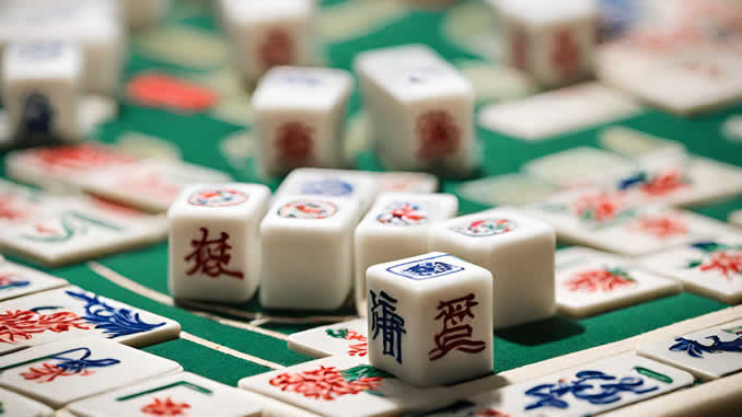 Tabuleiro de Mahjong