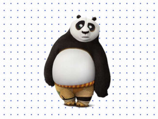 Desenhos do Kung Fu Panda para colorir