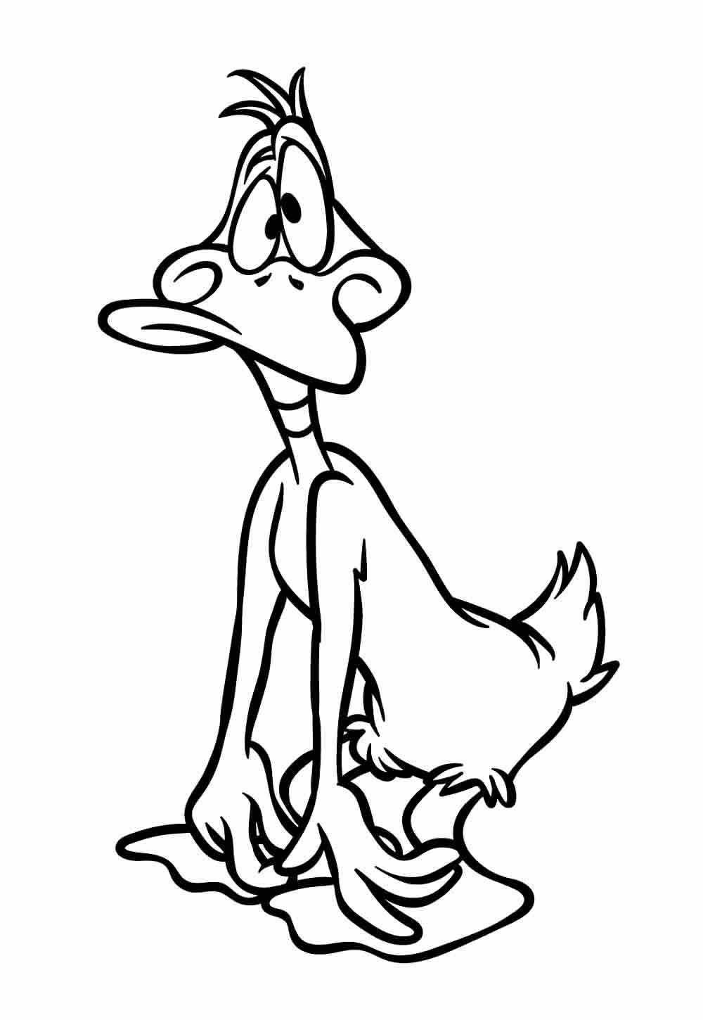 Desenho para pintar Looney Tunes