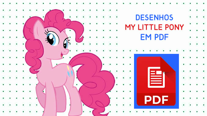 Desenhos do My Little Pony em PDF