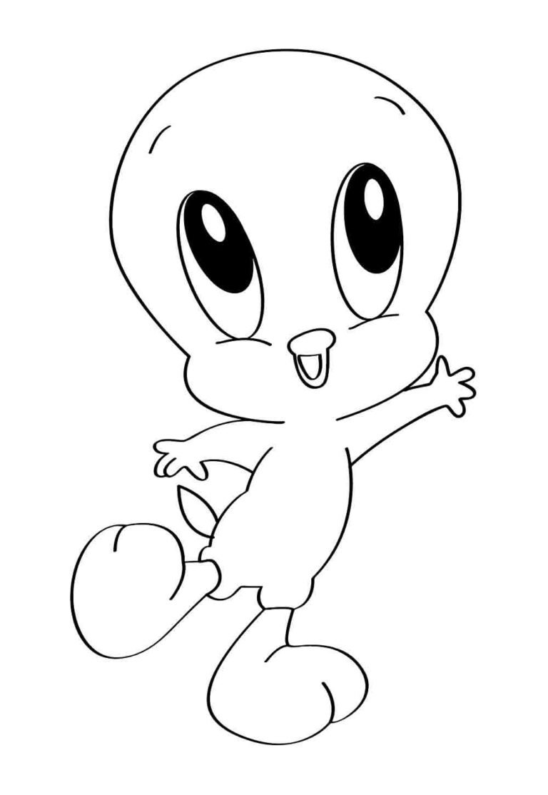 Desenhos do Piu Piu para Colorir e Pintar - Tudo Para Colorir