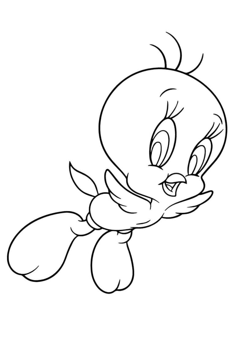 Desenhos do Piu Piu para Colorir e Pintar - Tudo Para Colorir