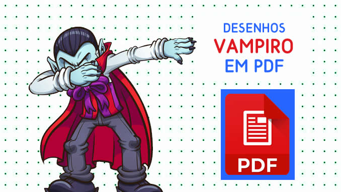 Desenhos de Vampiro em PDF