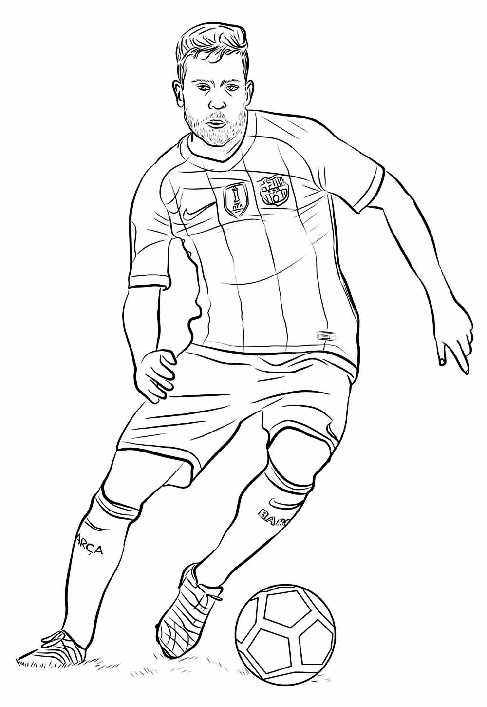 Desenho Fifa Colorir