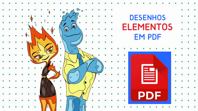 Desenhos de Elementos em PDF