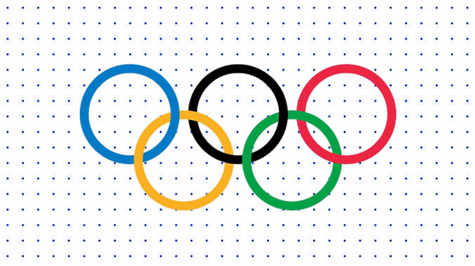 Desenhos das Olimpíadas para colorir - Paris 2024