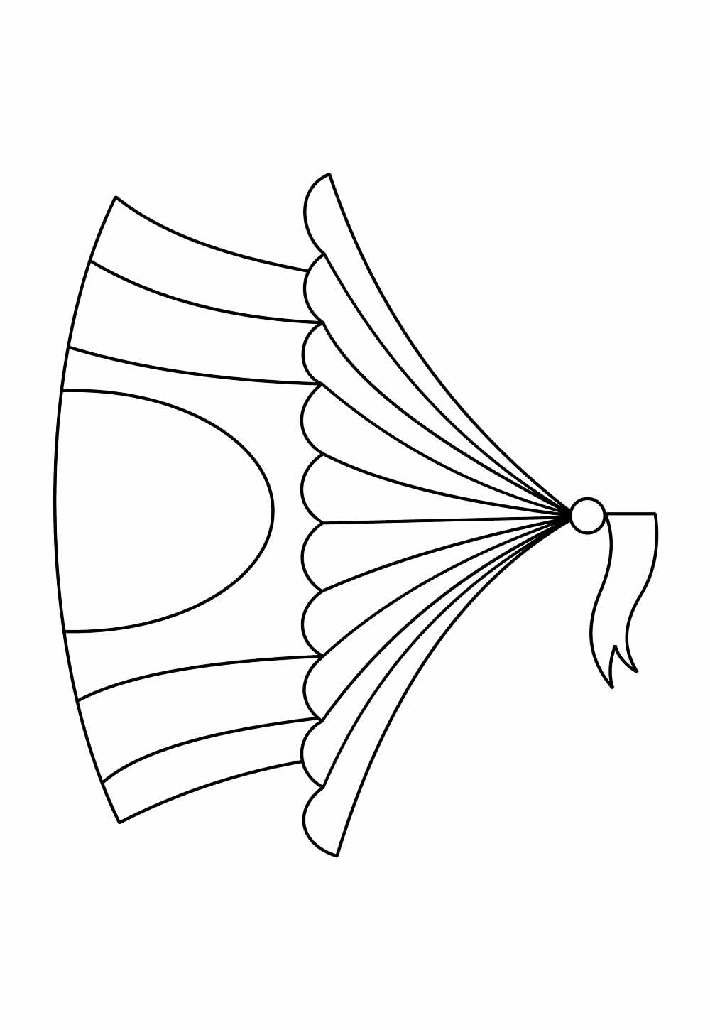 Desenho de Circo para colorir