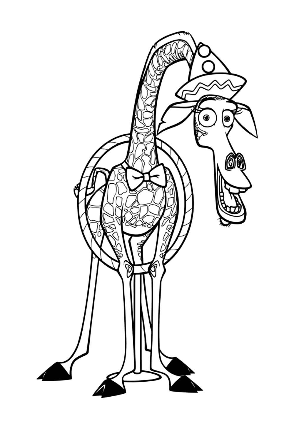 Desenho para pintar da Melman