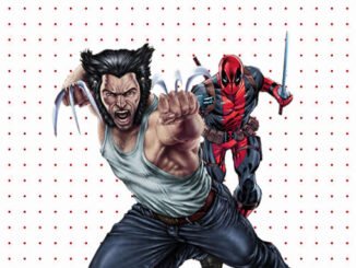 Desenhos de Deadpool e Wolverine para colorir
