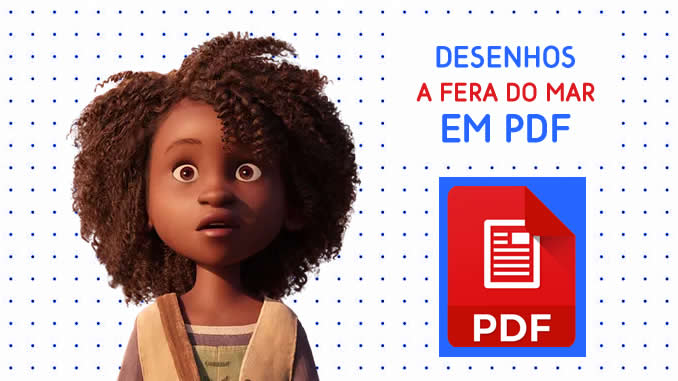 Desenhos de A Fera do Mar em PDF