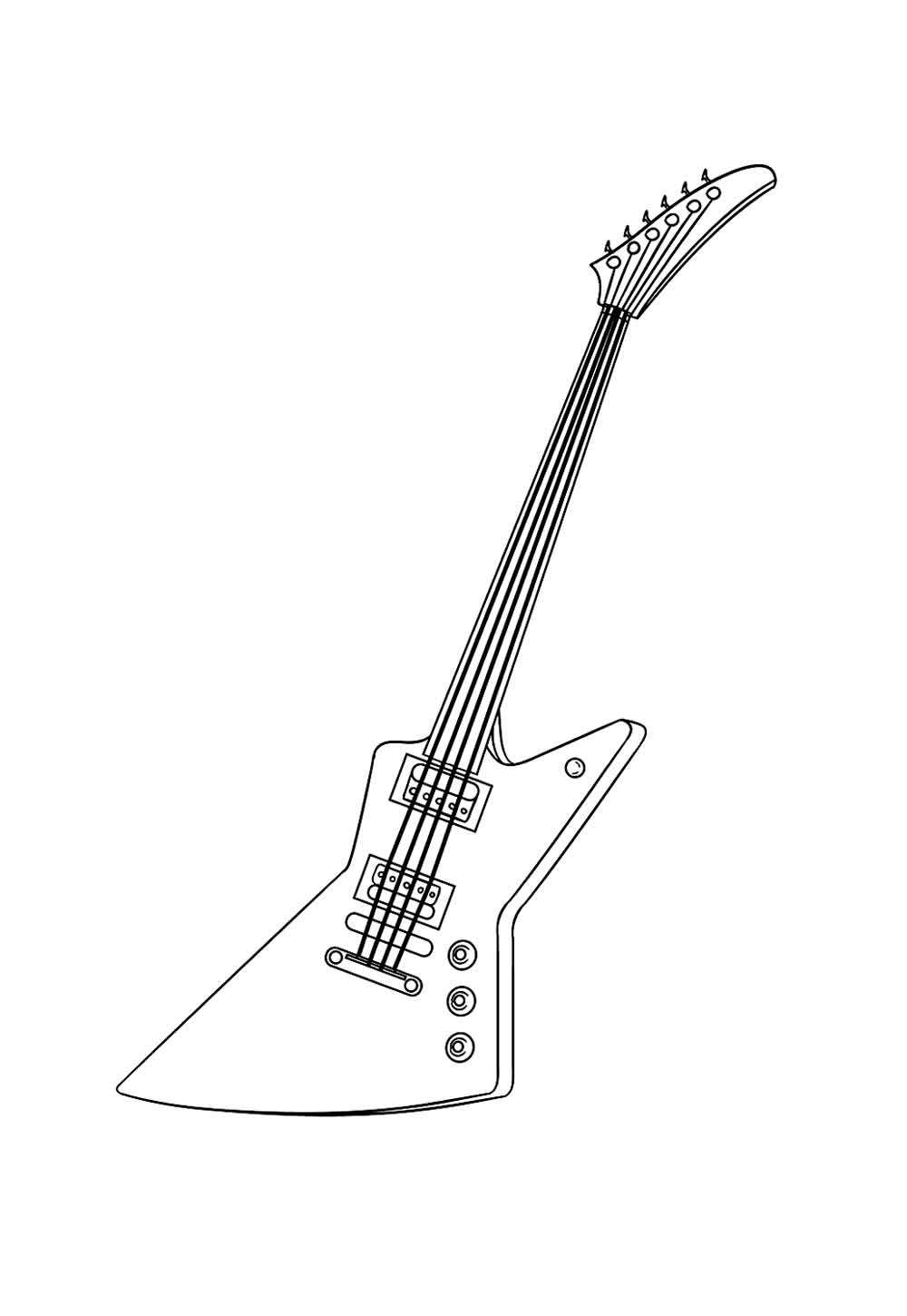 Desenhos Guitarra Pintar