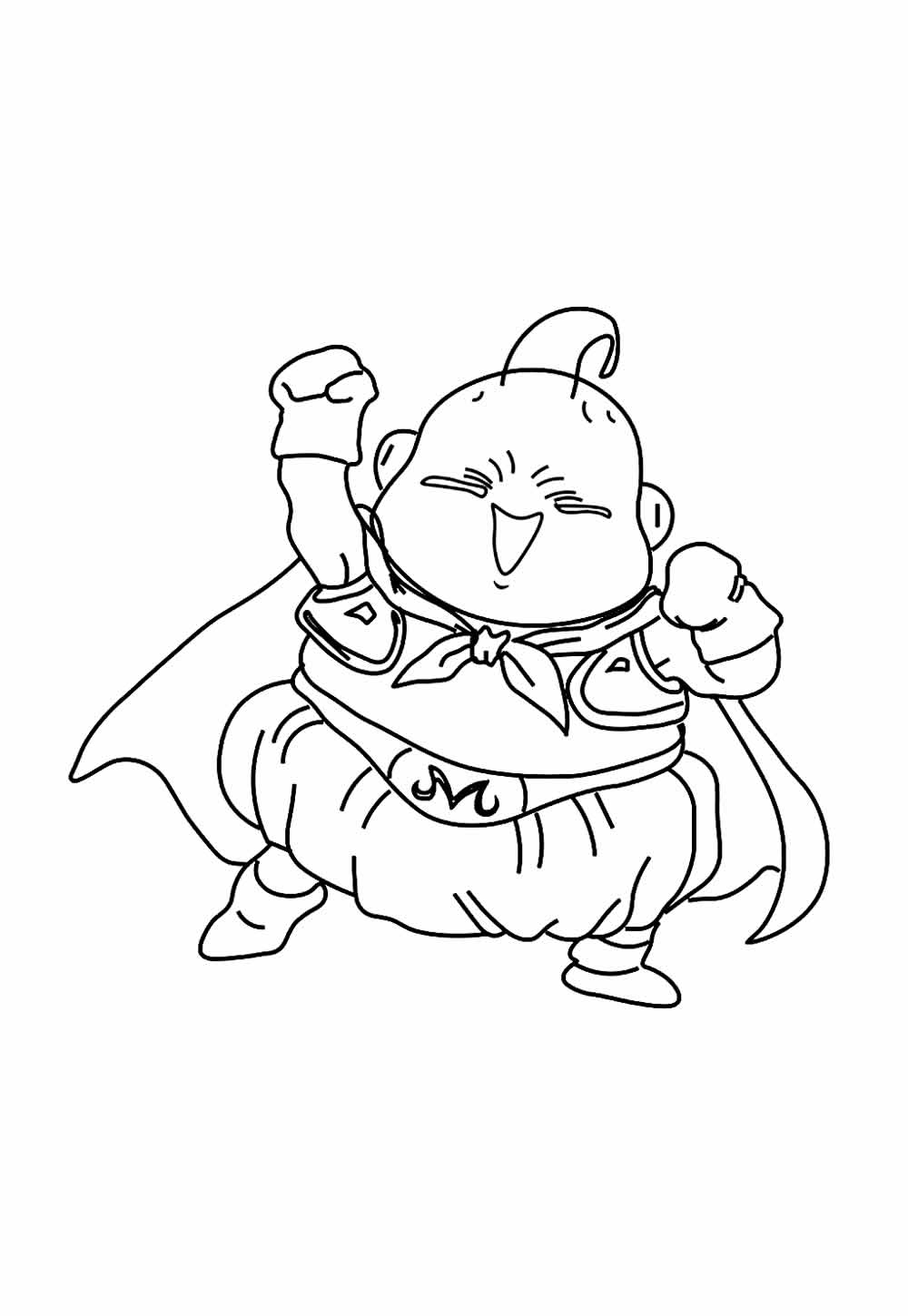 Desenhos Majin Boo Pintar