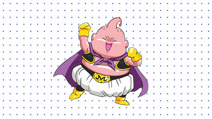 Desenhos de Majin Boo para colorir