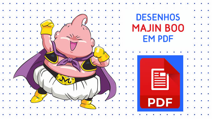 Desenhos de Majin Boo em PDF