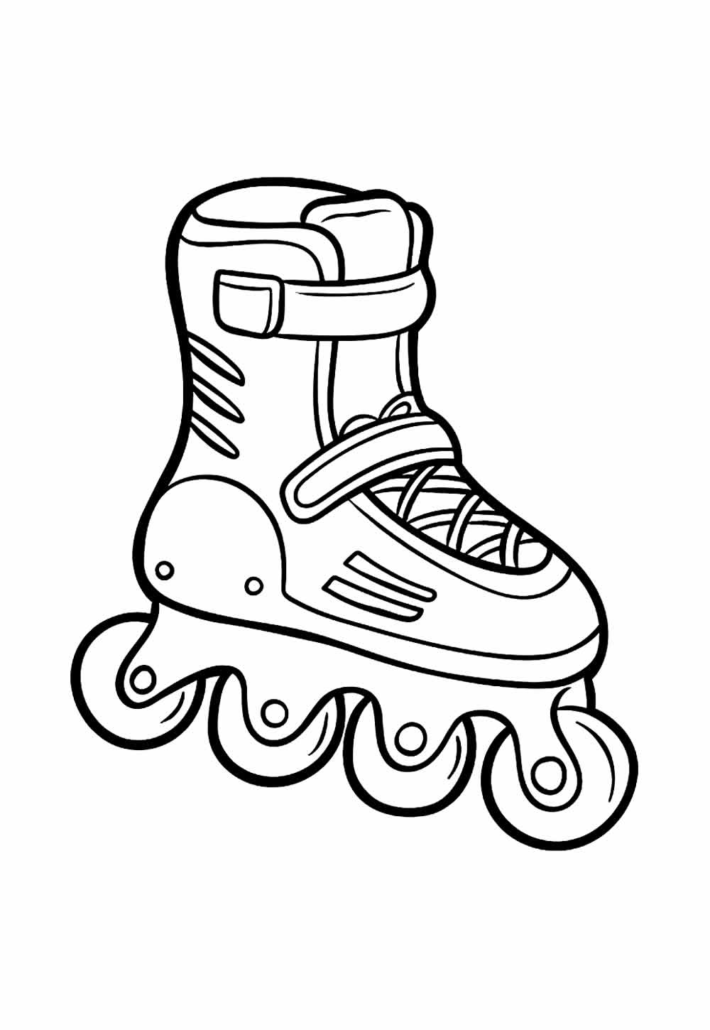 Desenho de Patins