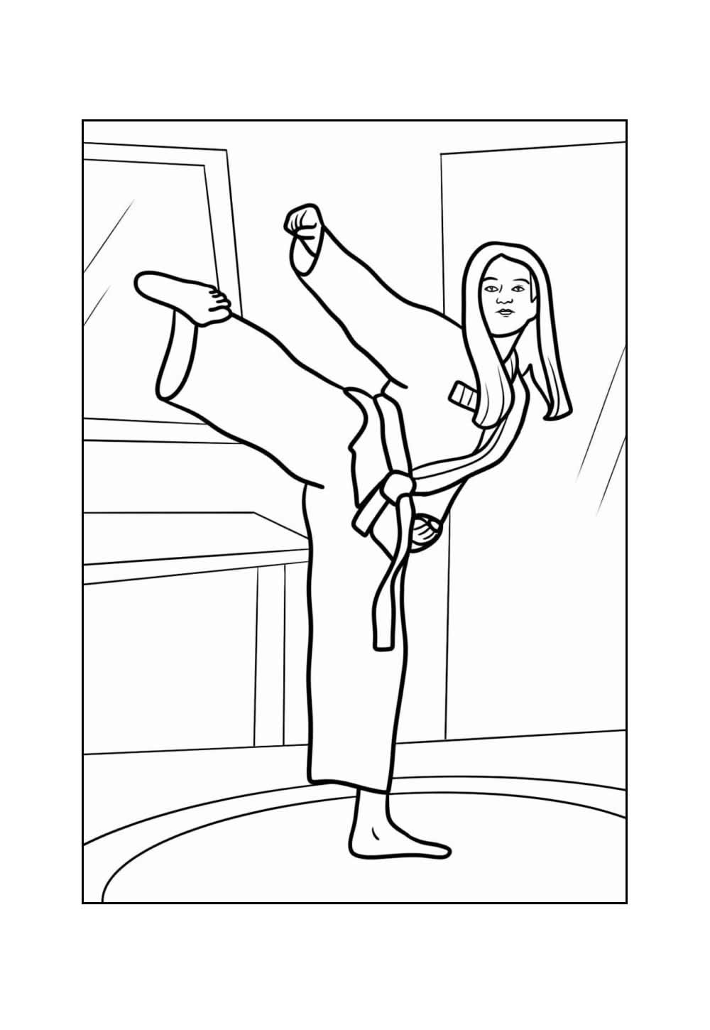 Desenhos de Taekwondo