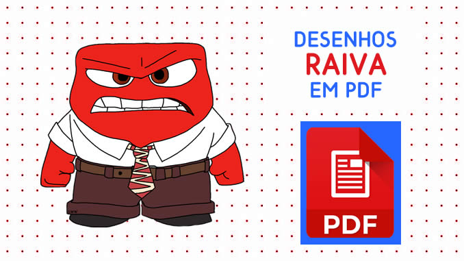 Desenhos de Raiva em PDF