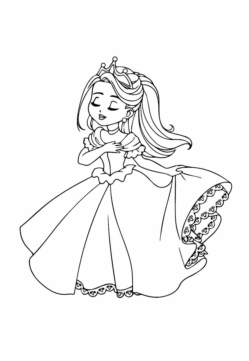 Desenho de Rainha