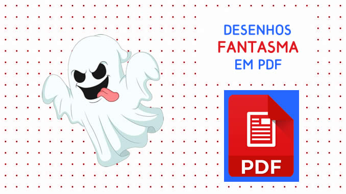 Desenhos de Fantasma em PDF