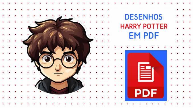 Desenhos de Harry Potter em PDF