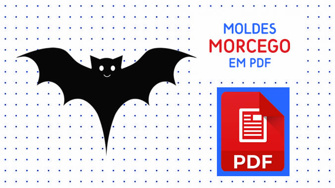 Moldes de Morcego em PDF