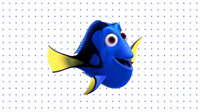 Desenhos de Procurando Dory para colorir