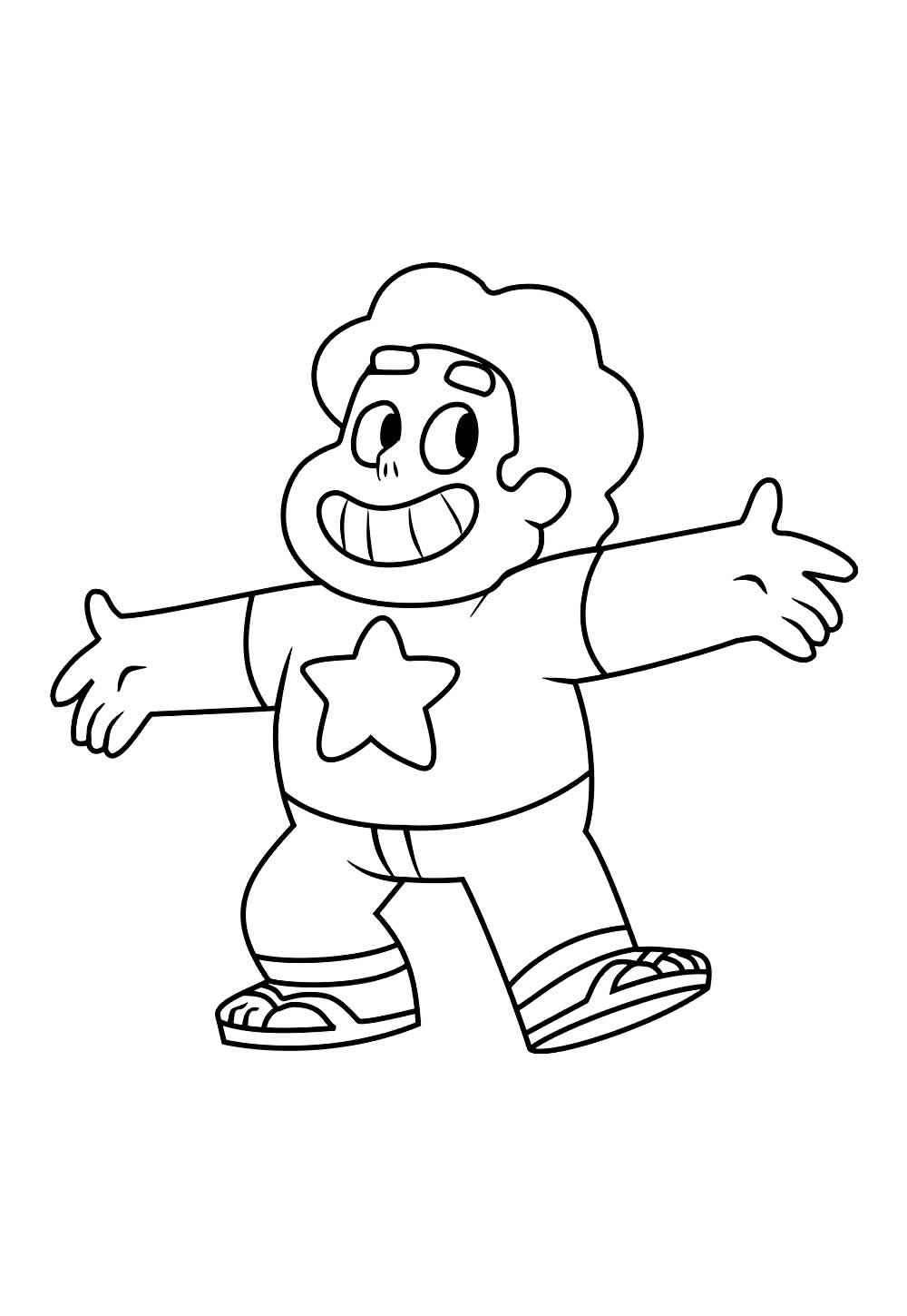 Desenhos de Steven Universo para Colorir e Pintar