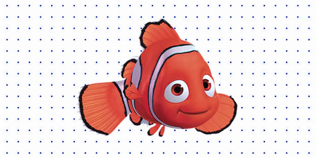 Desenhos de Procurando Nemo para pintar