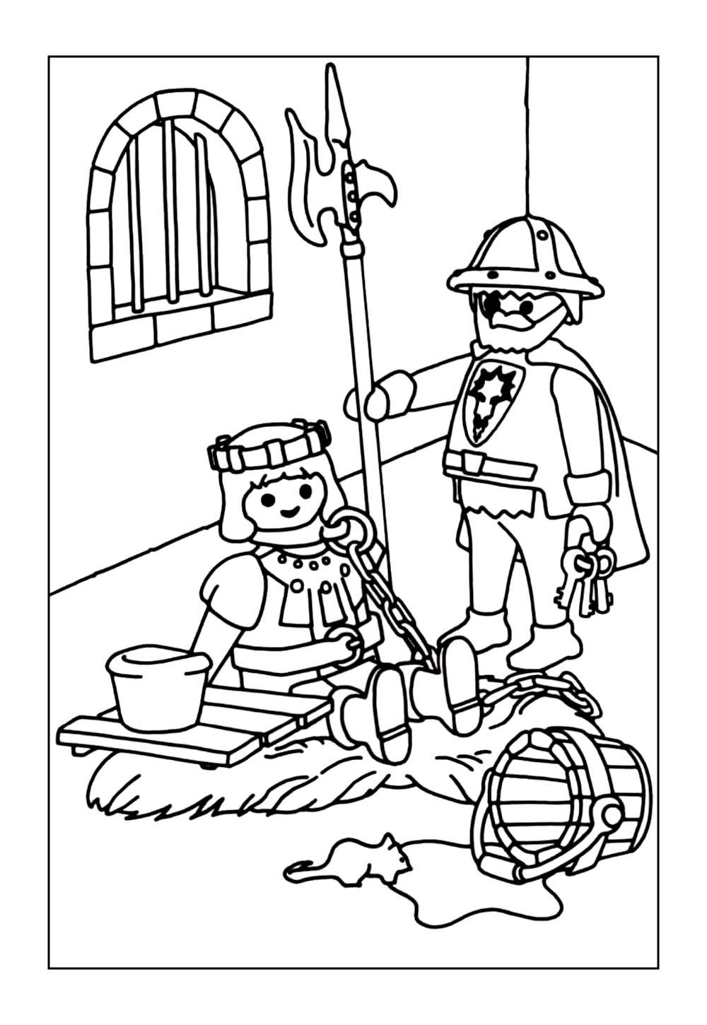 Desenho de Playmobil