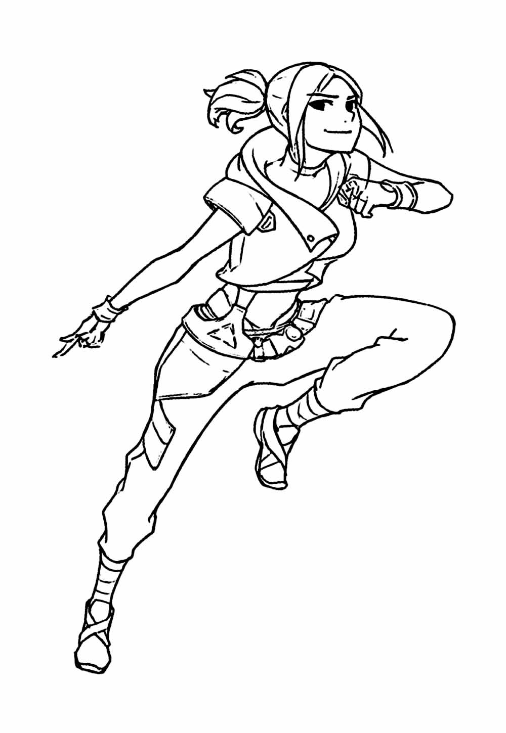 Desenho de Valorant para colorir