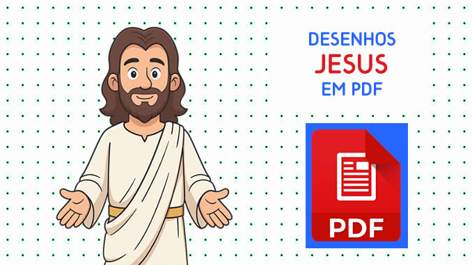 Desenhos de Jesus em PDF