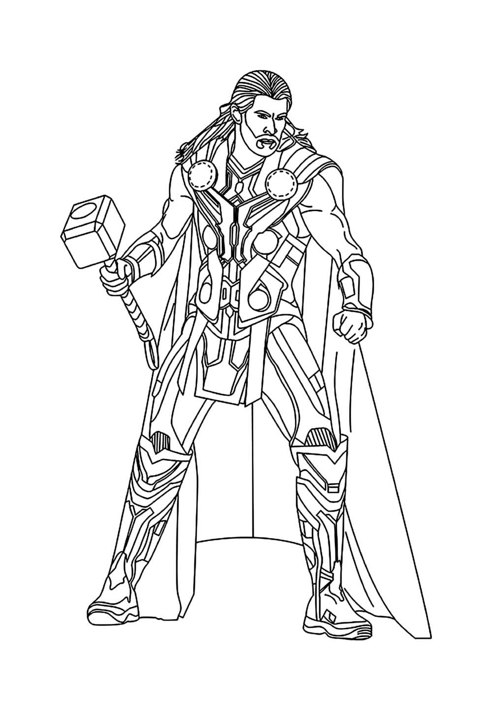 Desenho de Thor