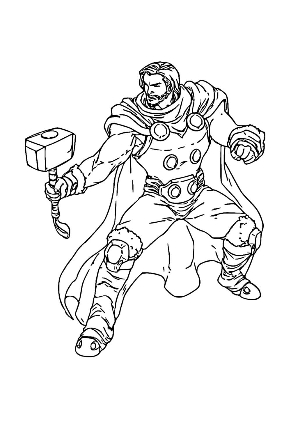 Desenho de Thor