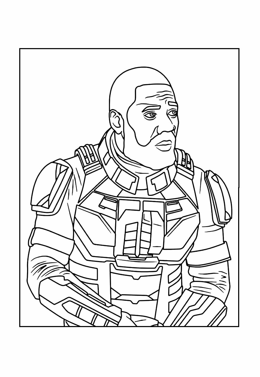 Desenho do Esquadrão Suicida para pintar