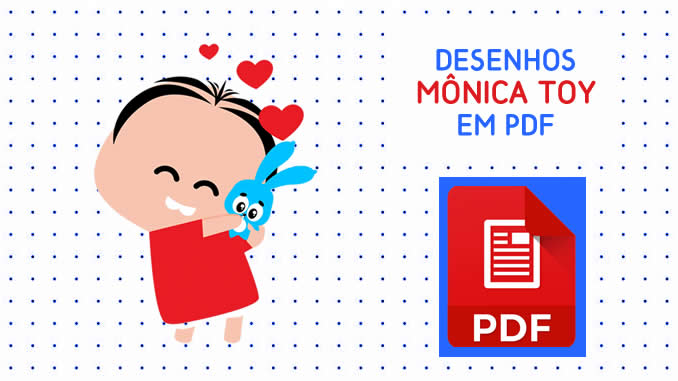 Desenhos de Mônica Toy em PDF