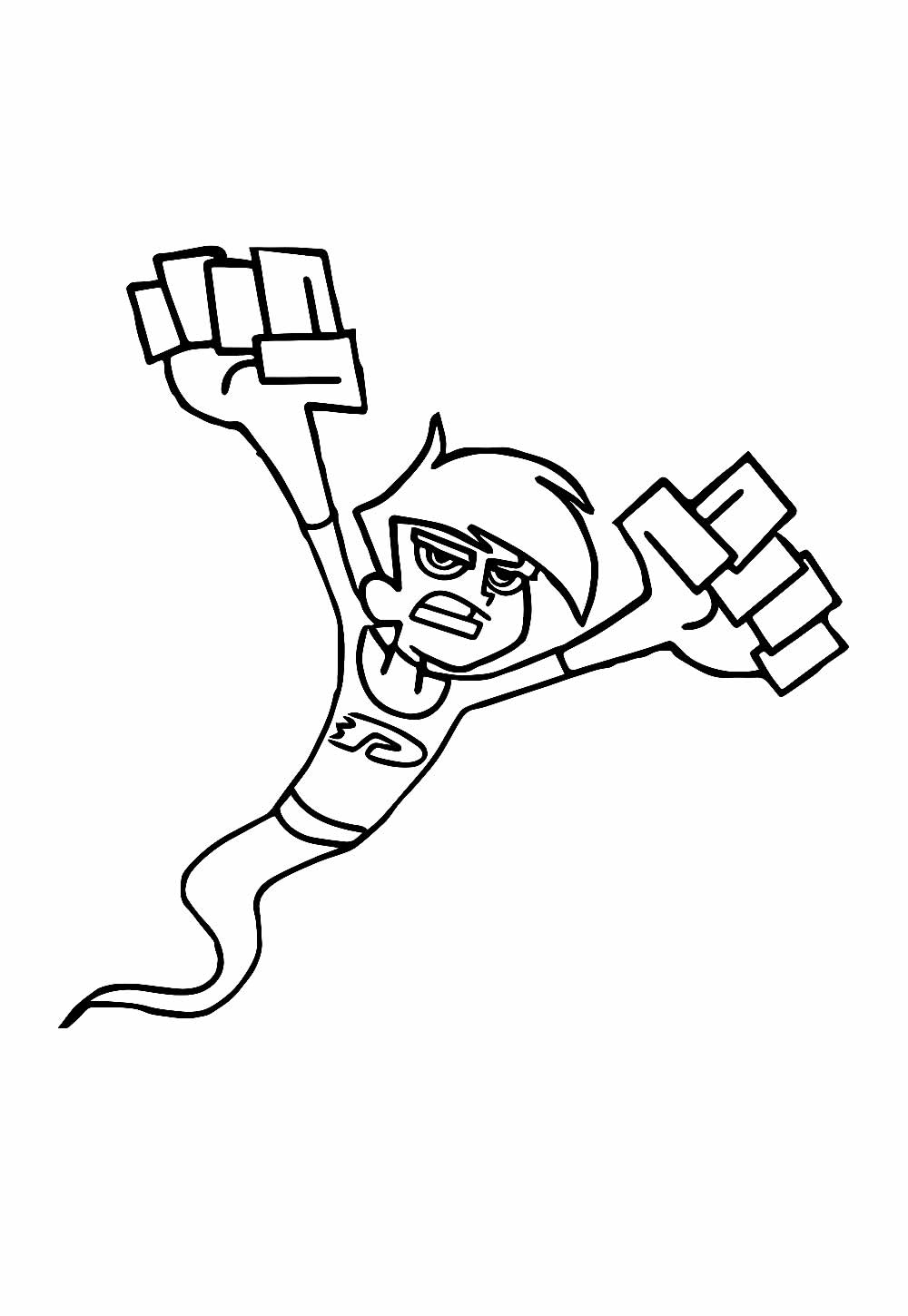 Danny Phantom Desenhos Colorir