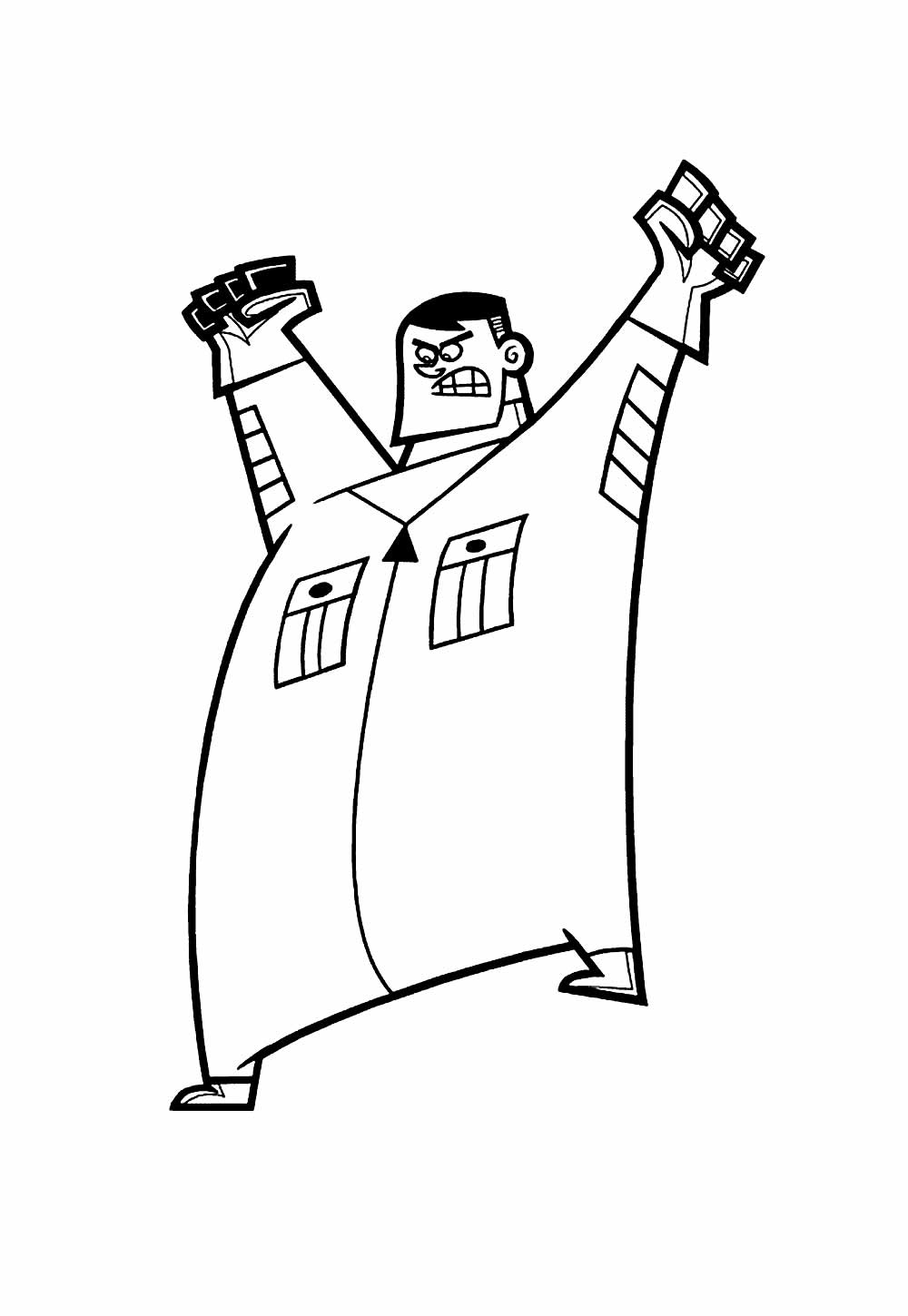 Colorir Danny Phantom Desenhos