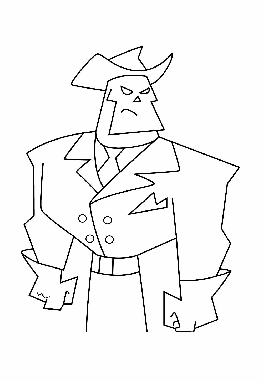 Desenho para colorir de Danny Phantom