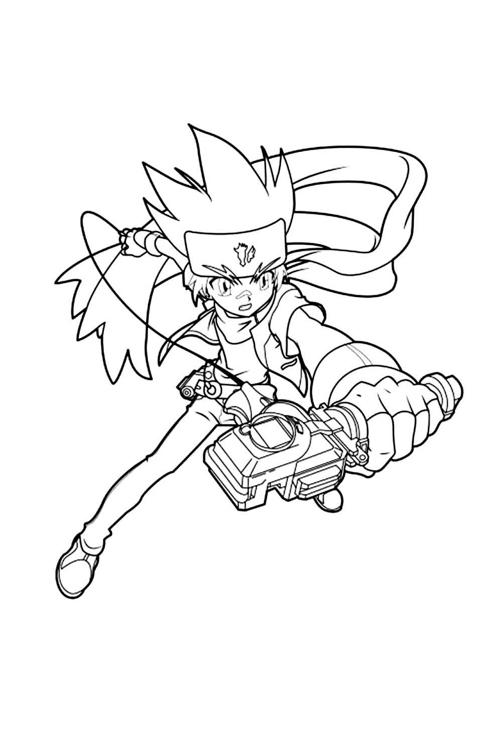 Desenhos Beyblade Colorir