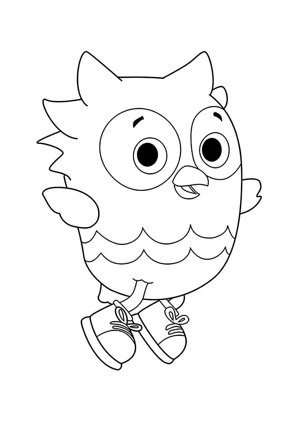 Daniel Tigre para imprimir e colorir