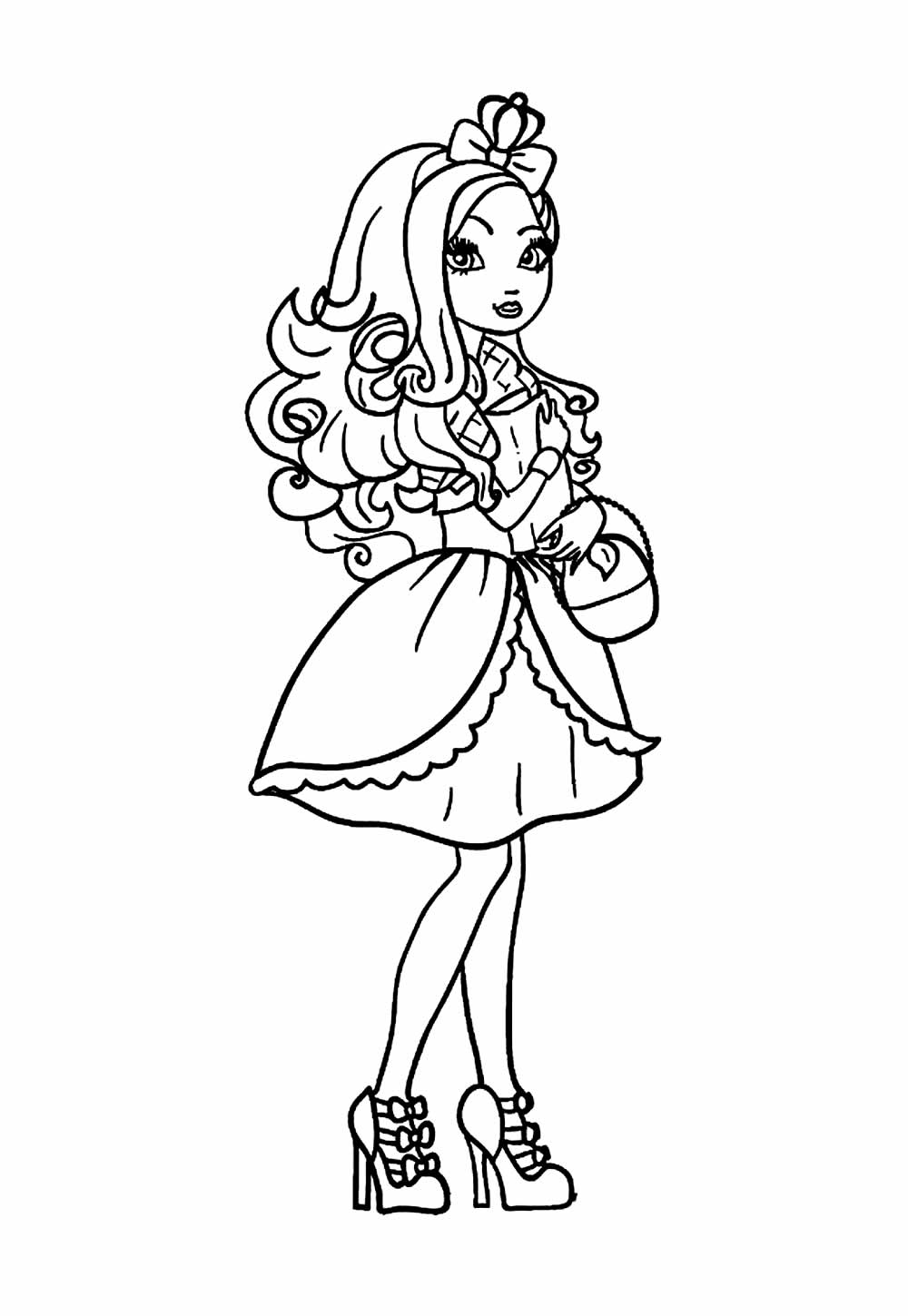 Desenhos de Ever After High para imprimir