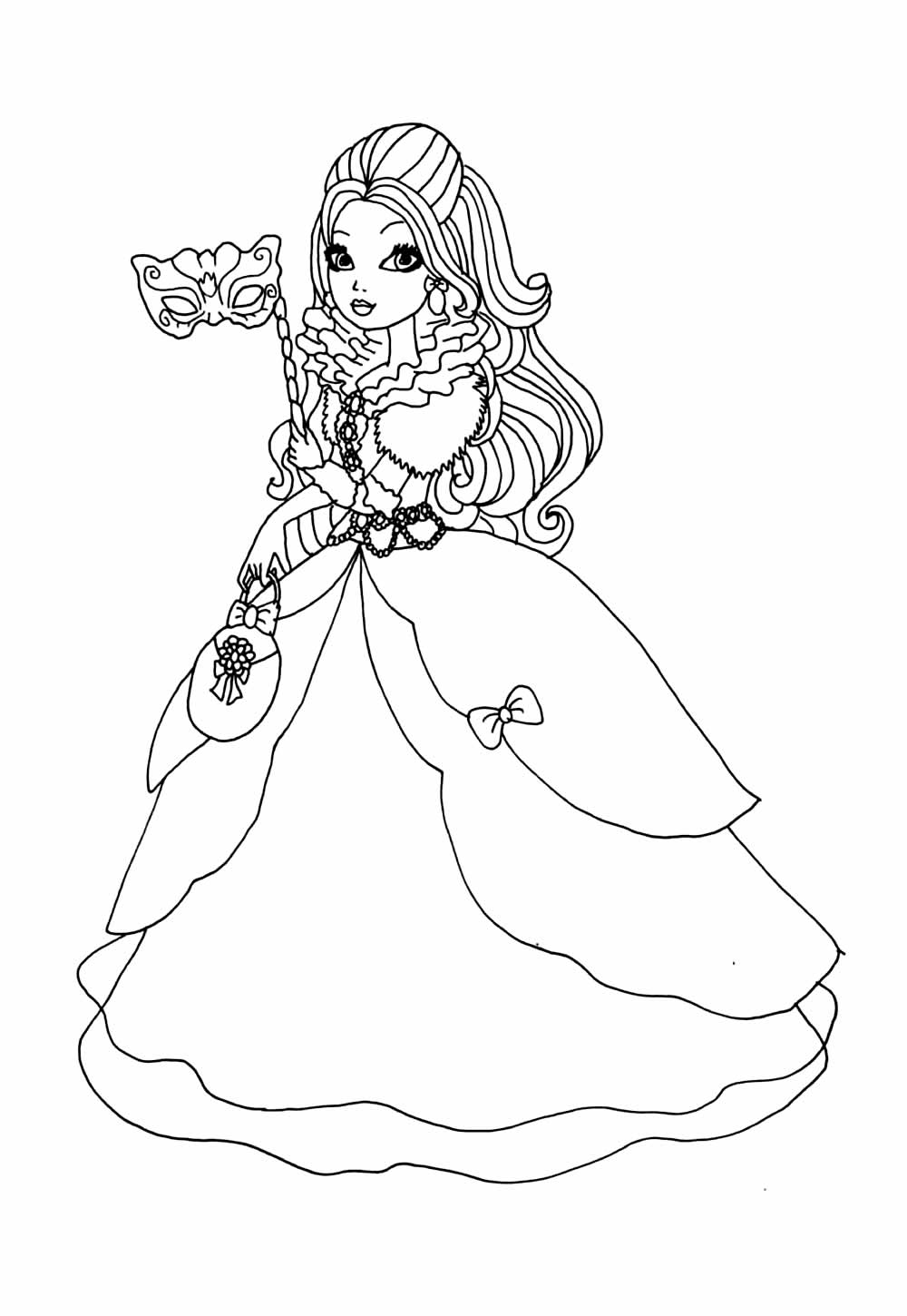 Desenho de Ever After High