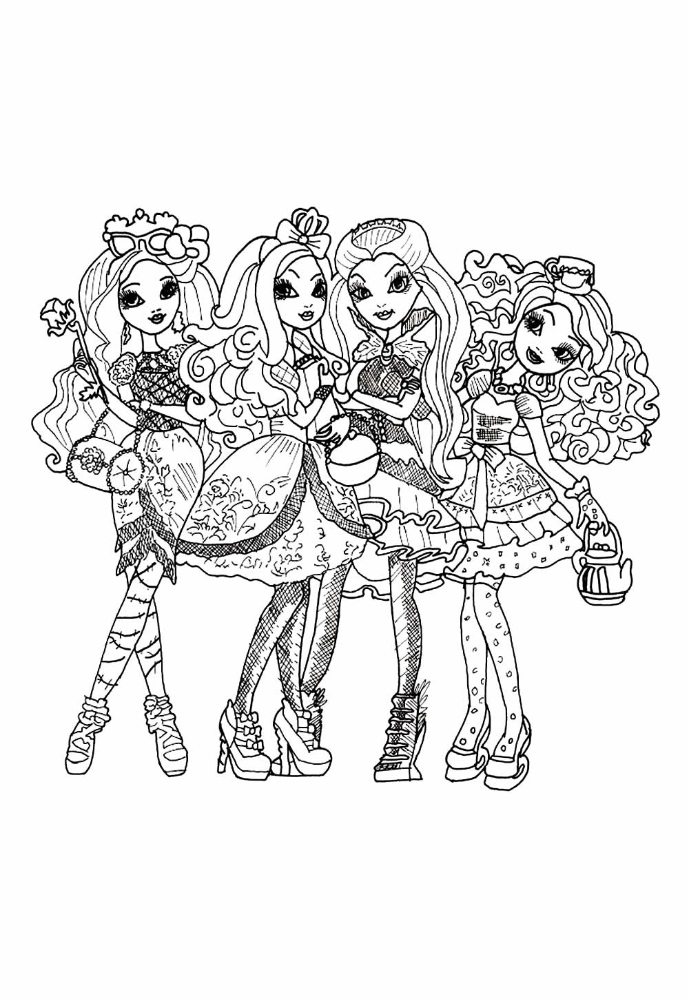 Desenhos de Ever After High