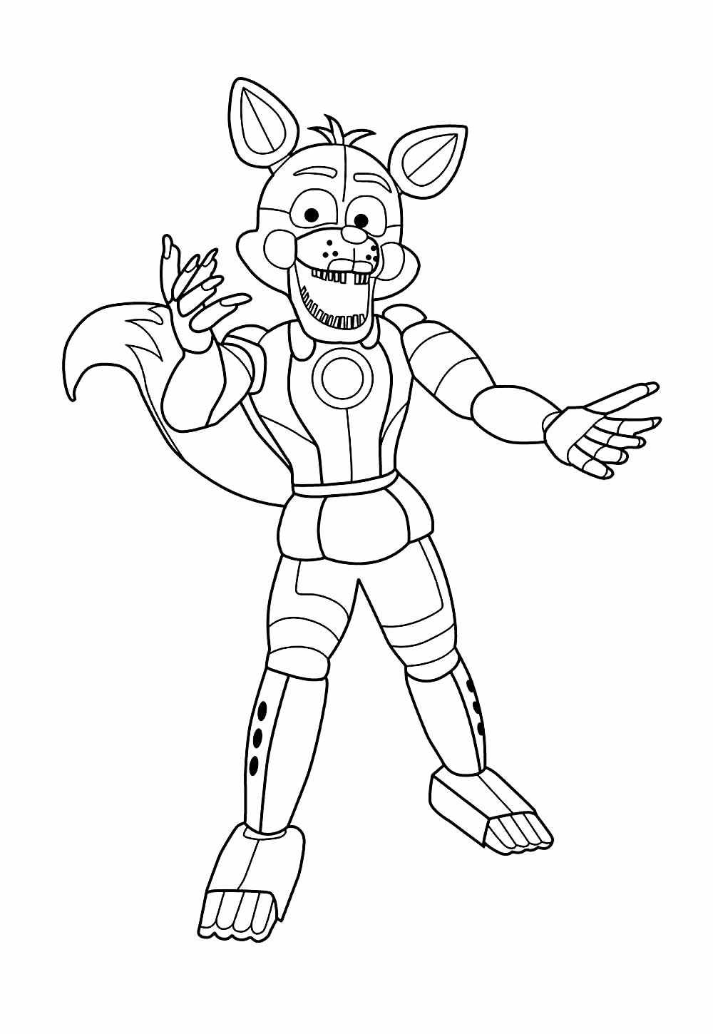 Desenho de Five Nights at Freddys