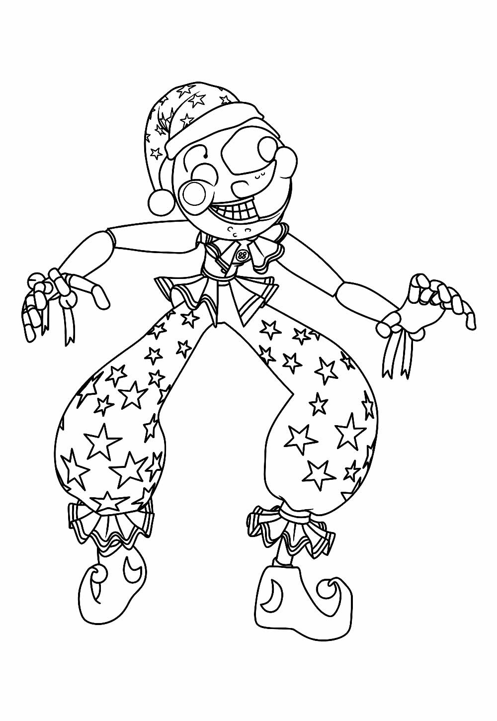 Desenhos FNAF Colorir