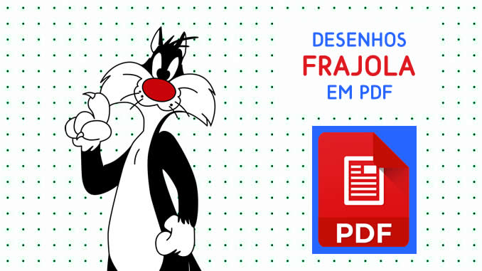 Desenhos de Frajola em PDF