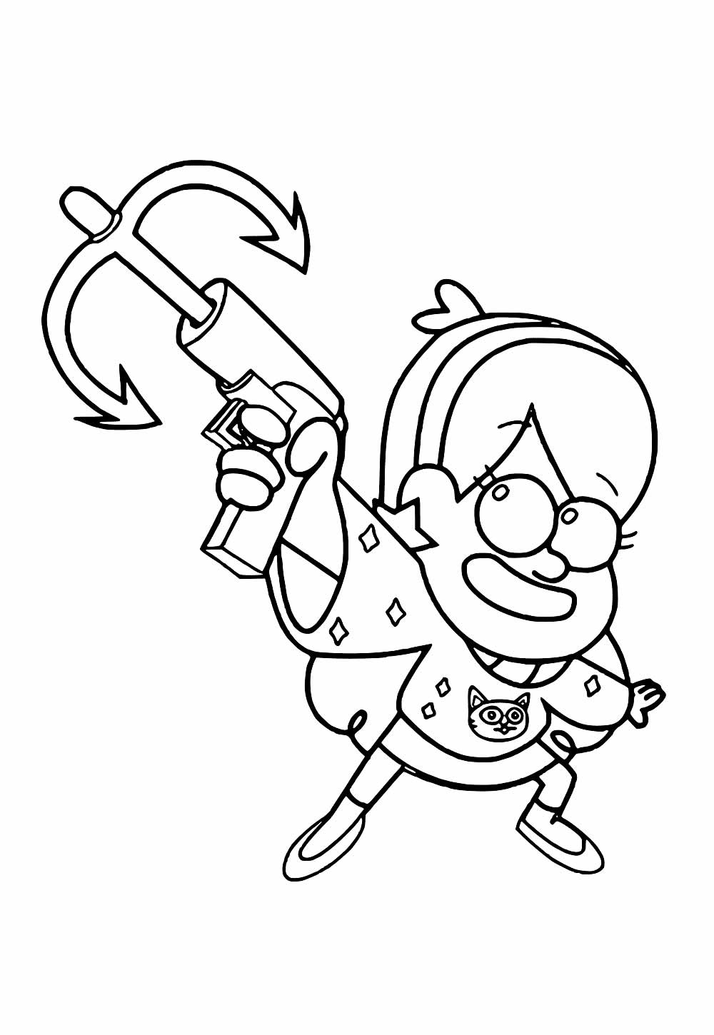 Desenhos Gravity Falls Colorir